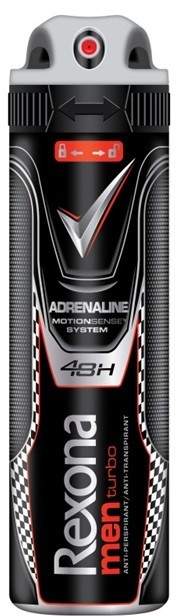 Rexona Adrenaline Turbo izzadásgátló spray 48h  150 ml