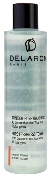 Delarom Cleaning and Removing tisztító és frissítő tonik uborkával és aloe verával  200 ml