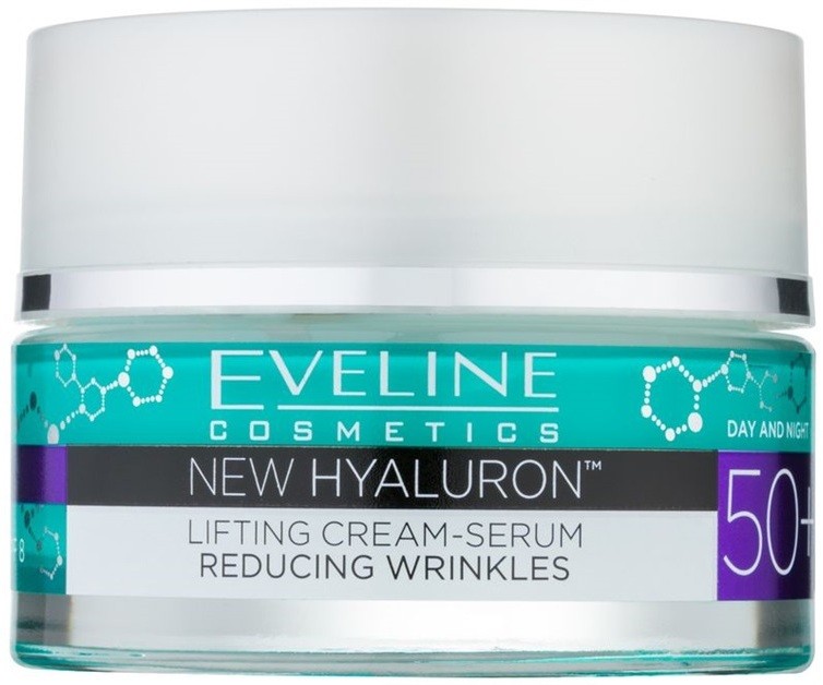 Eveline Cosmetics New Hyaluron kisimító krém SPF 8  50 ml