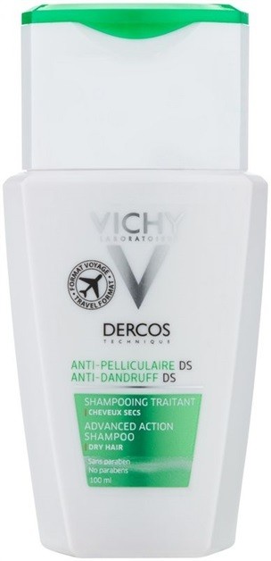 Vichy Dercos Anti-Dandruff korpásodás elleni sampon száraz hajra  100 ml