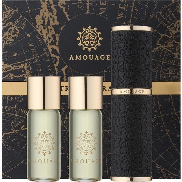 Amouage Epic eau de parfum férfiaknak 3 x 10 ml (1x utántölthető + 2x utántöltő)