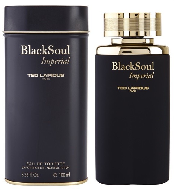 Ted Lapidus Black Soul Imperial eau de toilette férfiaknak 100 ml