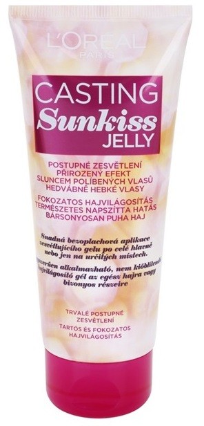 L’Oréal Paris Casting Sunkiss Jelly gél a természetes hajszín világosítására árnyalat 03 Light Blonde 100 ml