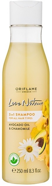 Oriflame Love Nature sampon minden hajtípusra  250 ml