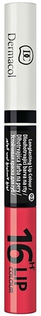Dermacol 16H Lip Colour tartós, két fázisú szájfény árnyalat 03  4,8 g