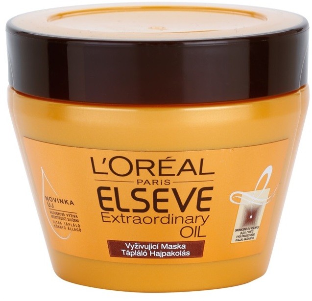 L’Oréal Paris Elseve Extraordinary Oil maszk száraz hajra  300 ml