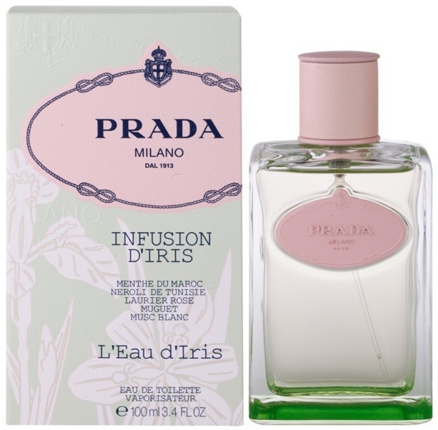 Prada Les Infusions Infusion d'Iris L'Eau d'Iris eau de toilette nőknek 100 ml limitált kiadás