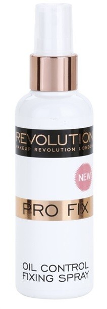 Makeup Revolution Pro Fix mattító fixáló spray a make-upra  100 ml