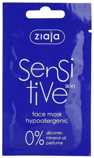 Ziaja Sensitive hipoallergén maszk  7 ml