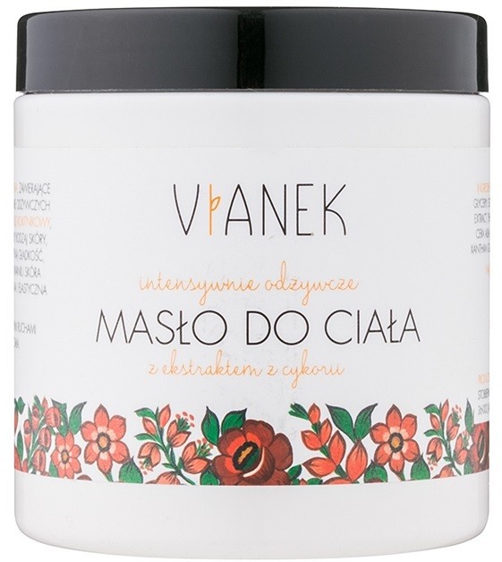 Vianek Nutritious intenzív testvaj tápláló hatással cikória kivonattal  250 ml