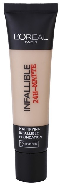 L’Oréal Paris Infallible mattító make-up árnyalat 13 Rose Beige 35 ml