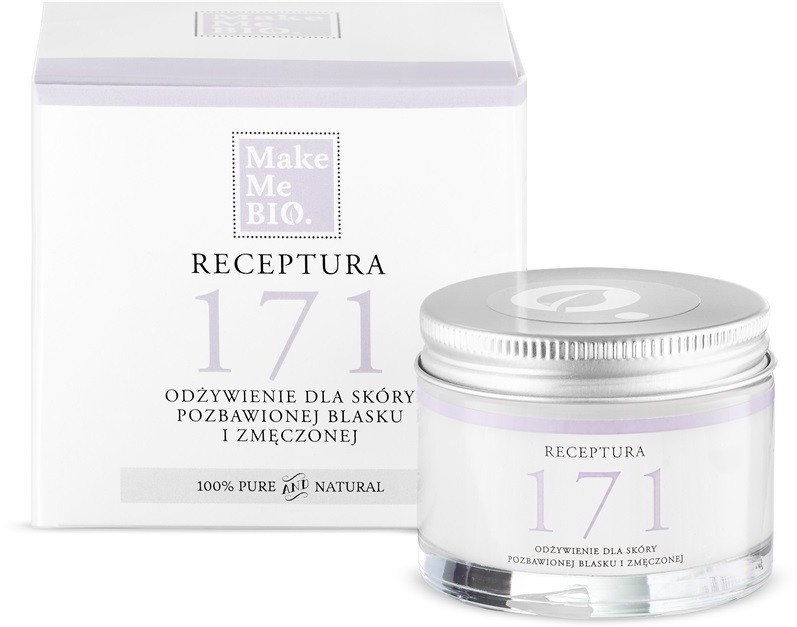 Make Me BIO Receptura 171 tápláló krém fáradt bőrre  50 ml