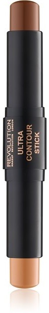 Makeup Revolution Ultra Contour dupla végű kontur ceruza  árnyalat Medium Dark 7 g