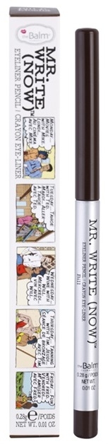 theBalm Mr. Write (Now) szemceruza árnyalat Bill B. Mocha/DarkBrown 0,28 g