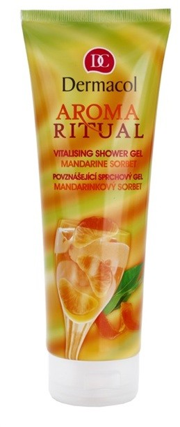 Dermacol Aroma Ritual üdítő tusfürdő gél mandarinos szorbet  250 ml