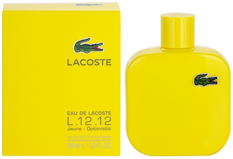 Lacoste Eau de Lacoste L.12.12 Jaune eau de toilette férfiaknak 100 ml
