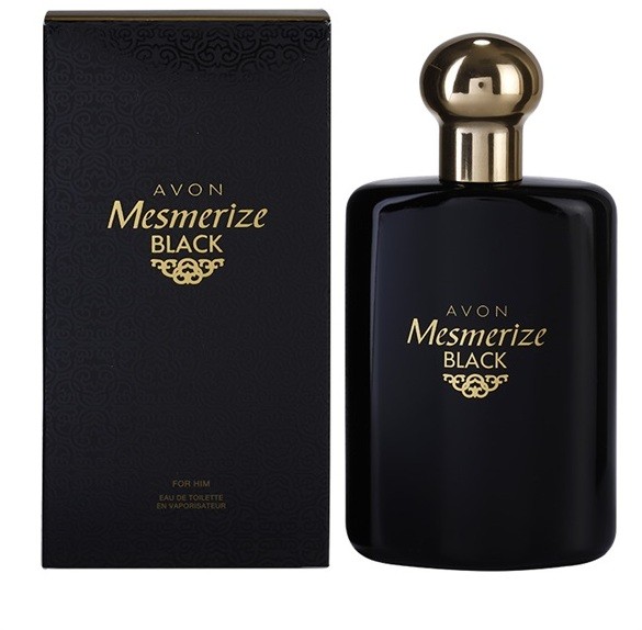 Avon Mesmerize Black for Him eau de toilette férfiaknak 100 ml