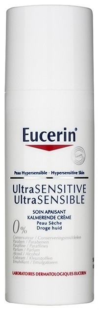 Eucerin UltraSENSITIVE nyugtató krém száraz bőrre  50 ml