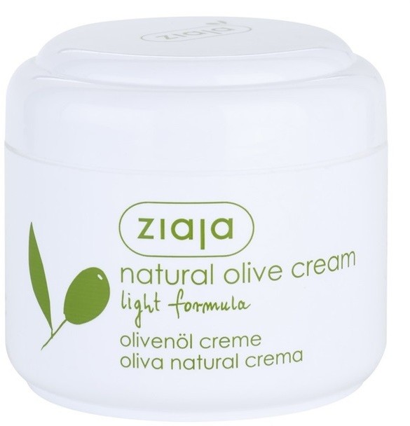 Ziaja Natural Olive nappali hidratáló krém normál és száraz bőrre  100 ml