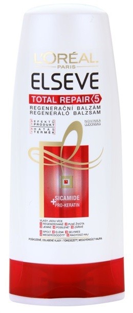 L’Oréal Paris Elseve Total Repair 5 regeneráló balzsam hajra hajra  200 ml