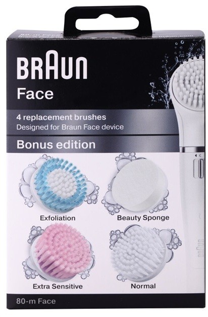 Braun Face  80-m Bonus Edition tartalék kefék  4 db