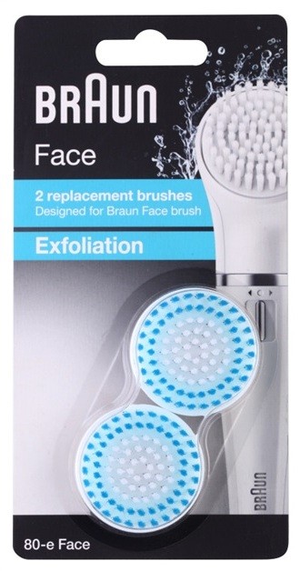 Braun Face  80-e Exfoliation tartalék kefék 2 db  2 db