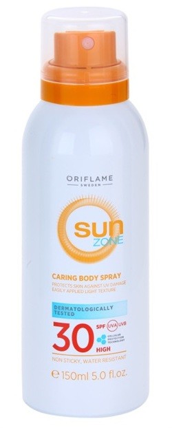Oriflame Sun Zone napozó spray SPF 30  150 ml