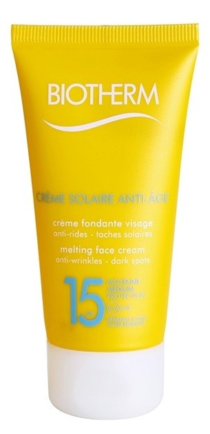 Biotherm Créme Solaire Anti-Age ránctalanító napozókrém SPF 15  50 ml