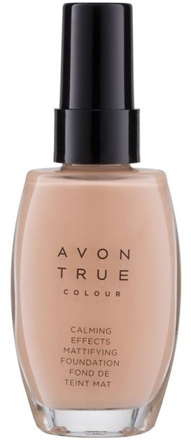 Avon True Colour nyugtató make-up matt hatásért árnyalat Almond 30 ml