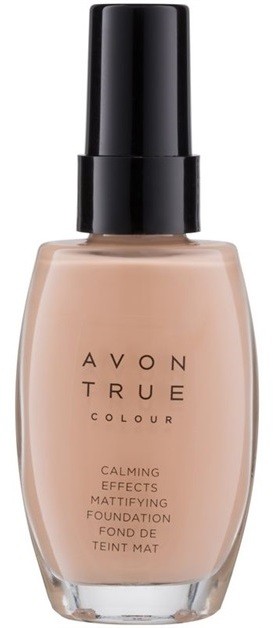 Avon True Colour nyugtató make-up matt hatásért árnyalat Ivory 30 ml