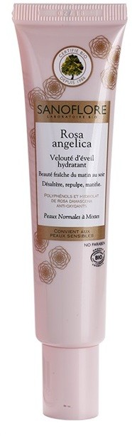 Sanoflore Rosa Angelica világosító hidratáló krém normál és kombinált bőrre  40 ml