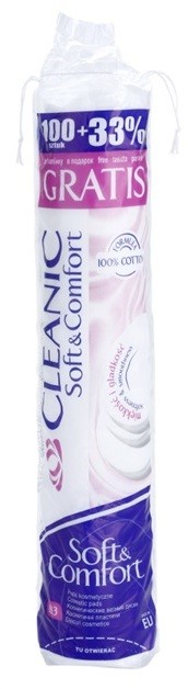 Cleanic Soft & Comfort sminklemosó vattakorong  133 db