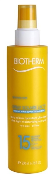 Biotherm Spray Solaire Lacté hidratáló napozó spray SPF 15  200 ml