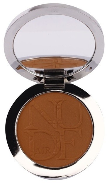 Dior Diorskin Nude Air Tan Powder bronzosító púder ecsettel árnyalat 003 Cannelle/Cinnamon 10 g