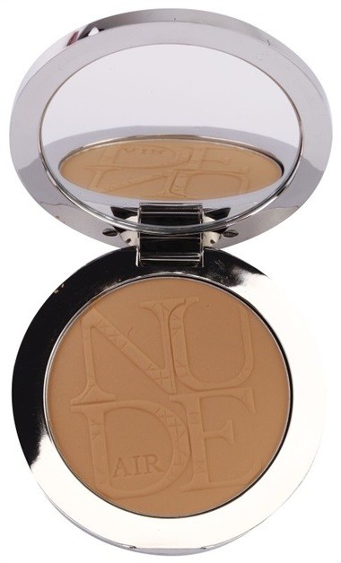Dior Diorskin Nude Air Powder kompakt púder ecsettel árnyalat 030 Beige Moyen/Medium Beige 10 g