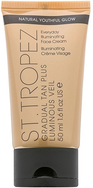 St.Tropez Gradual Tan Plus Luminous Veil bőrkrém a fokozatos barnulásért  50 ml