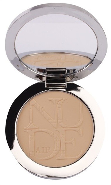 Dior Diorskin Nude Air Powder kompakt púder ecsettel árnyalat 020 Beige Clair/Light Beige 10 g