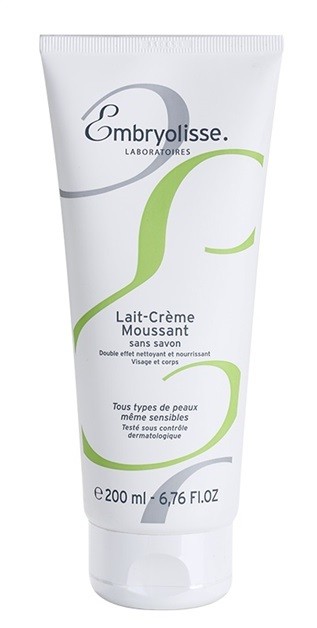 Embryolisse Cleansers and Make-up Removers tisztító habzó krém arcra és testre  200 ml