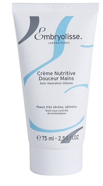 Embryolisse Nourishing Cares intenzív regeneráló krém kézre  75 ml