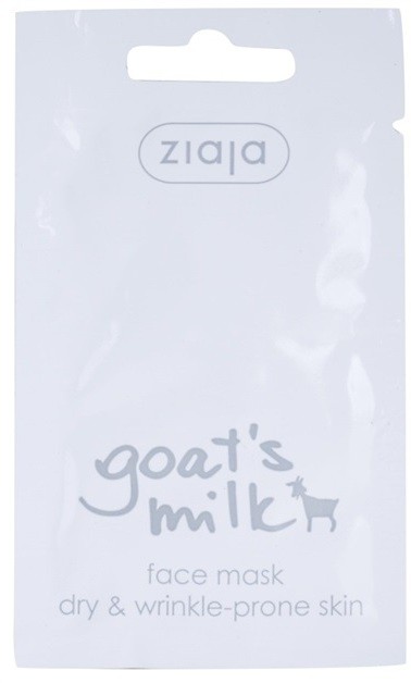 Ziaja Goat's Milk maszk száraz bőrre  7 ml