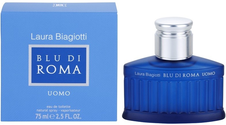 Laura Biagiotti Blu Di Roma UOMO eau de toilette férfiaknak 75 ml