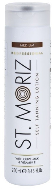 St. Moriz Self Tanning önbarnító tej árnyalat Medium  250 ml