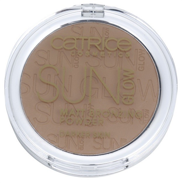 Catrice Sun Glow bronzosító púder árnyalat 020 Deep Bronze  9,5 g