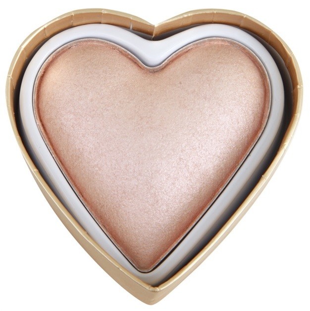 Makeup Revolution I ♥ Makeup Blushing Hearts világosító púder szerelem istennője  10 g