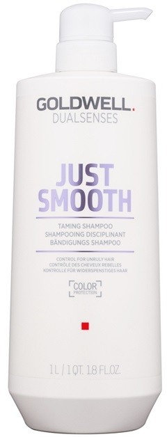Goldwell Dualsenses Just Smooth kisimító sampon a rakoncátlan hajra  1000 ml