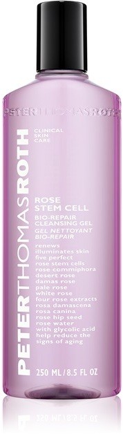 Peter Thomas Roth Rose Stem Cell tisztító gél az arcbőrre az öregedés jelei ellen  250 ml