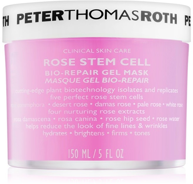 Peter Thomas Roth Rose Stem Cell megújító géles maszk az öregedés jelei ellen  150 ml