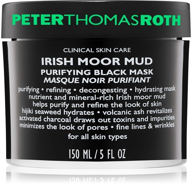 Peter Thomas Roth Irish Moor Mud tisztító fekete maszk   150 ml