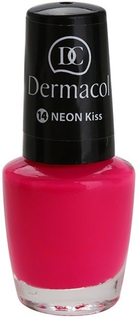 Dermacol Neon neon körömlakk árnyalat 14 Kiss 5 ml