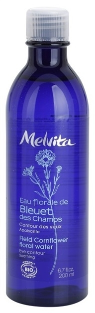 Melvita Eaux Florales Bleut des Champs nyugtató tisztító víz a szem köré  200 ml